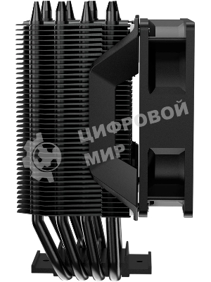 Устройство охлаждения(кулер) Cooler Master Hyper 411 Nano Soc-AM5/AM4/1200/1700/1851 черный 4-pin 30.04dB Al+Cu 180W Ret (RR-H410-25PK-R1)