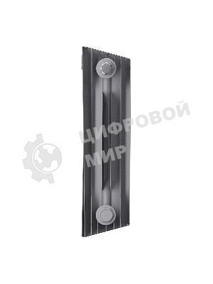 Радиатор биметаллический Royal Thermo PianoForte 300 Серебристый - 12 секц.