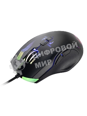 Мышь проводная GMNG 930GM черный, 12800 dpi, USB, кнопки - 7