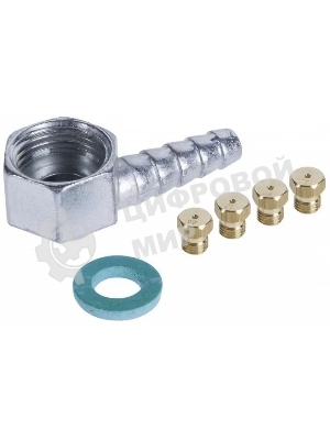 Газовая варочная панель Maunfeld EGHE.64.6CW/G, 4 конфорки, эмалированная сталь, белый