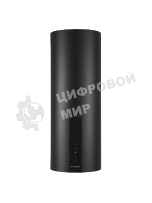 Вытяжка Kuppersberg, цилиндрическая, настенная, 35 см, сенсорное управление, таймер, отвод/рециркуляция, 3 скорости, производительность 850 м3/ч, LED освещение, обратный клапан, уровень шума 68 дБ, угольный фильтр CF110 (опция), цвет черный