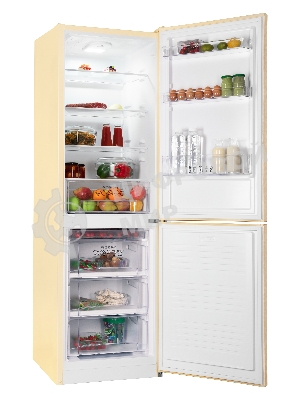 Холодильник Nordfrost NRB 162NF ME бежевый мрамор двухкамерный 205/105 л морозилка снизу