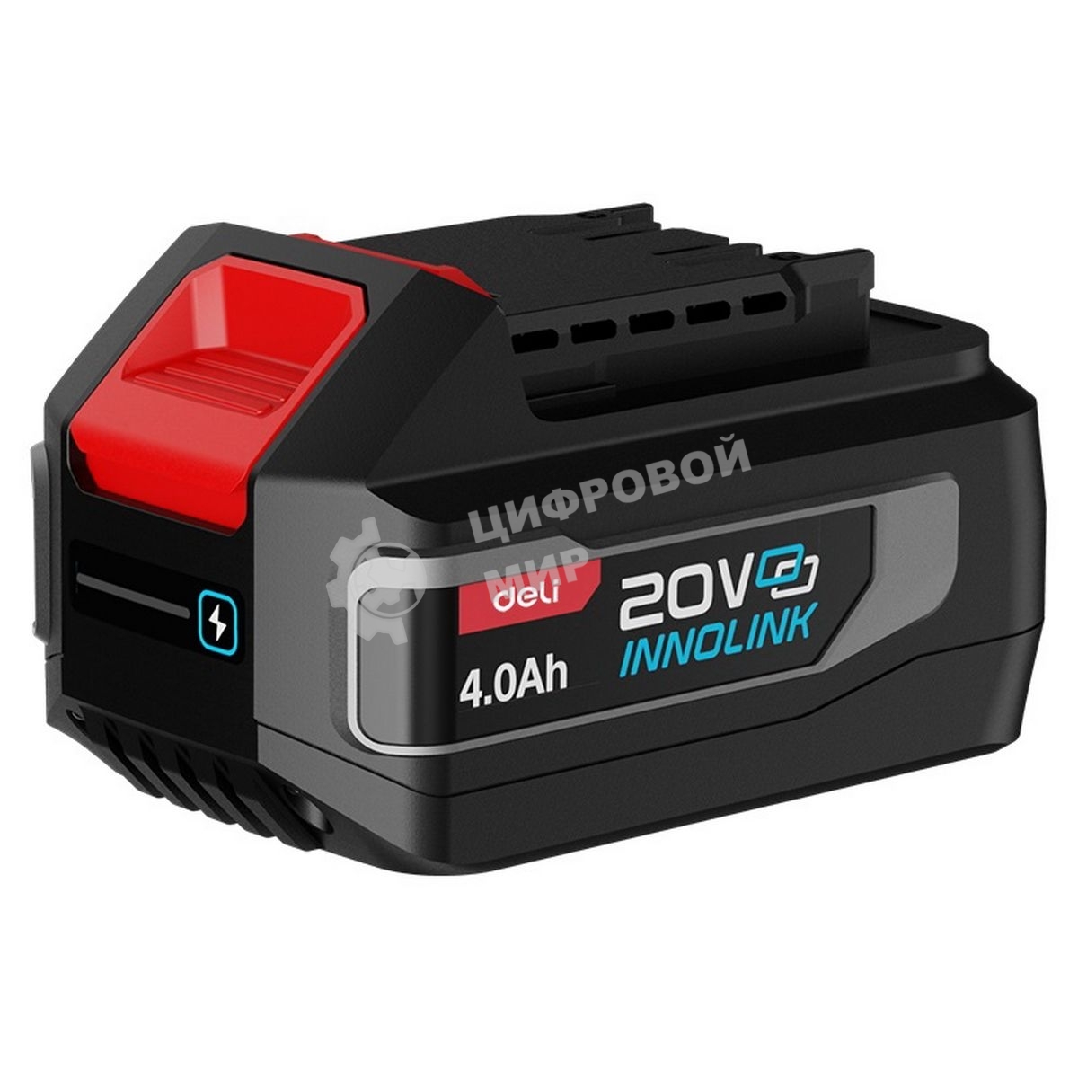 Аккумулятор Deli DE-DC20A4 (4А*ч, 20В, Li-ion)