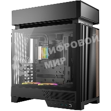Корпус DeepCool CL6600, Midi-Tower, чёрный, 5 x 120 мм