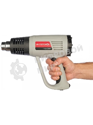 Фен технический ИНТЕРСКОЛ ФЭ-2000Э 2000Вт, 80-600 °С,поток 300-500л/мин, 0.8кг 192.0.1.00