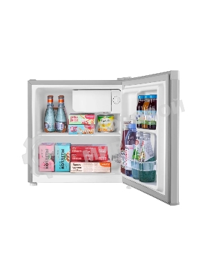 Холодильник Maunfeld MFF50SL серебристый матовый однокамерный 46л