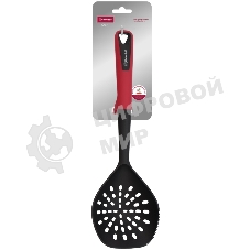 Шумовка для первых/вторых блюд Rondell Craft RD-1873 черный/красный упак.: картонная подложка