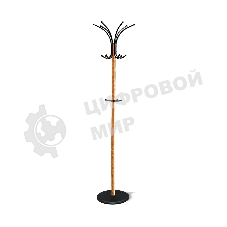 Вешалка SHEFFILTON SHT-CR10 светлый орех/мрамор (903278)