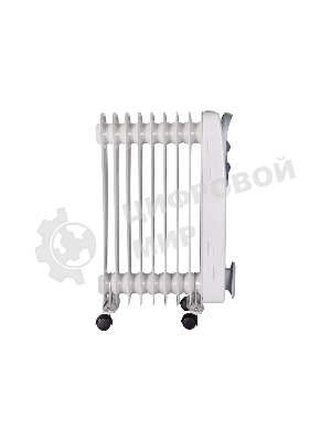Обогреватель масляный Ресанта ОМ- 9Н (9 секций), белый, 2000 Вт, 20 м2, термостат 67/3/8