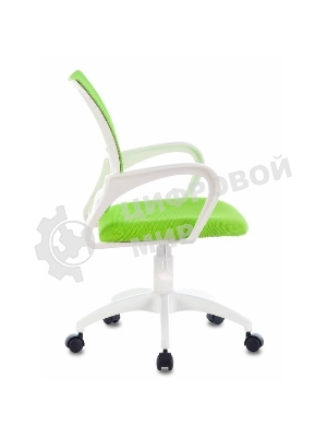 Кресло Бюрократ CH-W695NLT TW-03A TW-18 салатовый, сетка/ткань, 120 кг, механизм качания