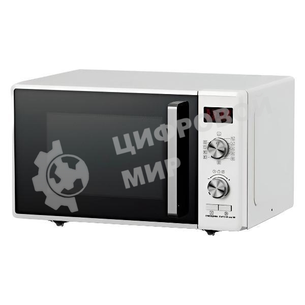 Микроволновая печь General Electronics GE-DG323W белый, 23 л, 800 Вт, переключатели - кнопки