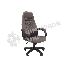 Кресло офисное Chairman Home 951 ткань Т-55 серый