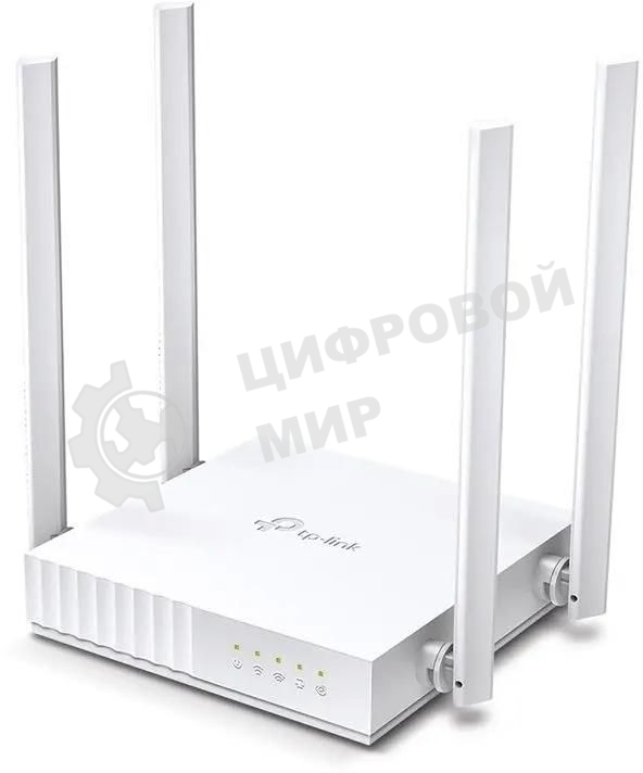 Роутер беспроводной TP-Link Archer C24 AC750 10/100BASE-TX белый