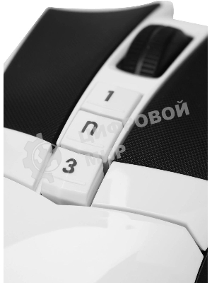 Мышь проводная A4Tech Bloody W90 Max белый/черный, 10000 dpi, USB, кнопки - 10