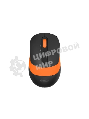 Комплект клавиатура+мышь A4Tech FStyler FG1010 беспроводной, USB, 2000 DPI, чёрный/оранжевый