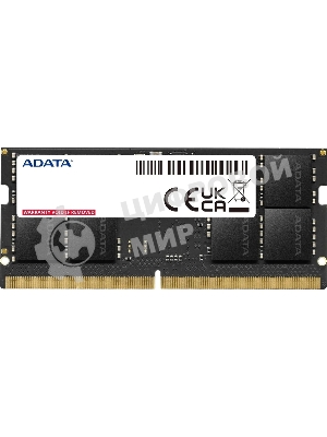 Оперативная память ADATA, DDR5, 16GB (1x16GB), 4800MHz, CL40, SO-DIMM
