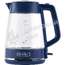 Чайник Centek CT-1014 2200 Вт, 1.7 л, синий
