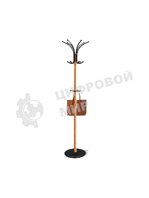 Вешалка SHEFFILTON SHT-CR10 светлый орех/мрамор (903278)