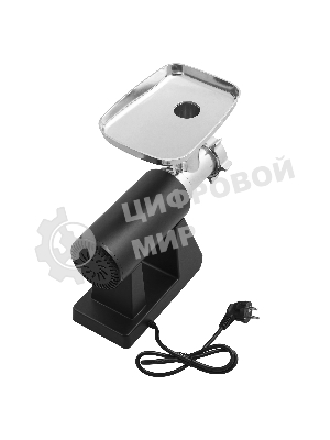 Мясорубка электрическая BBK MG3000 черный, 2500 Вт, 2.5 кг/мин, реверс, защита от перегрузки, металлический лоток, насадки - 7