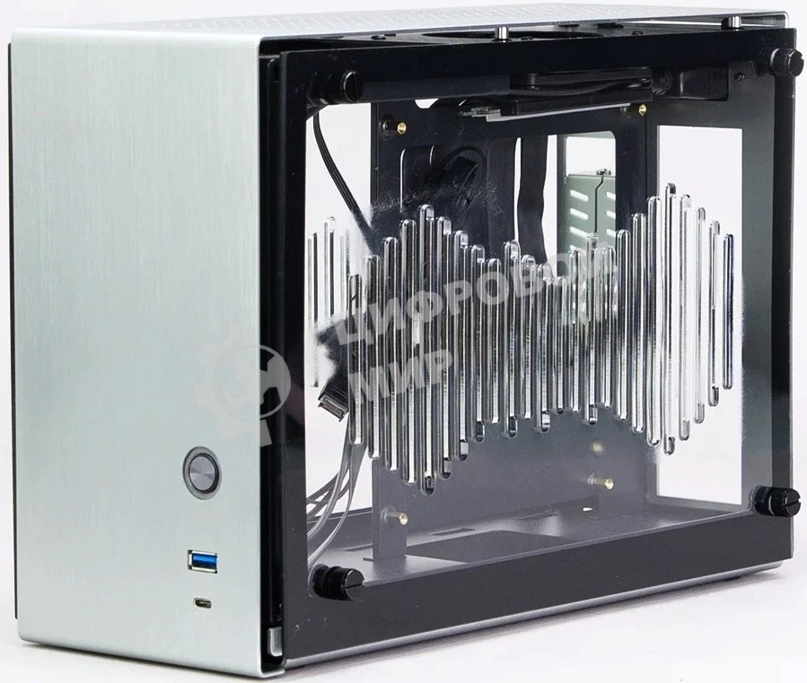 Компьютерный корпус ZALMAN MINITOWER MITX W/O PSU M2 MINI серебристый