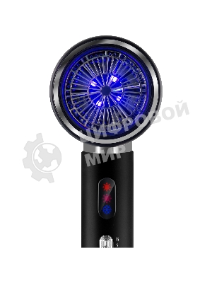 Фен LEONORD LE-1226 черный, 2000 Вт, ионизация