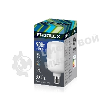 Лампа светодиодная ERGOLUX (14332) LED-HW-90W-E40-6K серия PRO