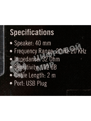 Гарнитура A4Tech HU-35 чёрный, проводная