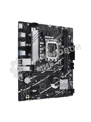 Материнская плата ASUS PRIME B760M-R D4, LGA 1700, Intel B760, 2xDDR4, 4xSATA, 2xM.2, 1xPCIe 4.0 x16, 1xPCIe x1, 1xHDMI, 1x 2.5Gb LAN, 4xUSB-A 2.0, 4xUSB-A 3.2 Gen 1, 3x3.5 мм, 7.1, mATX