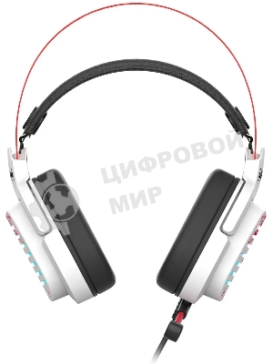 Гарнитура Bloody G560 Naraka белый/красный, проводная, подсветка