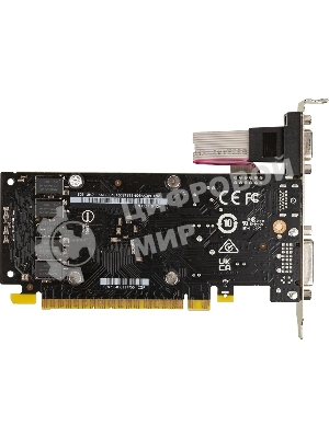 Видеокарта MSI N210-1GD3/LP NVIDIA GeForce 210 1024Mb 64 DDR3 460/800 DVIx1/CRTx1 Ret