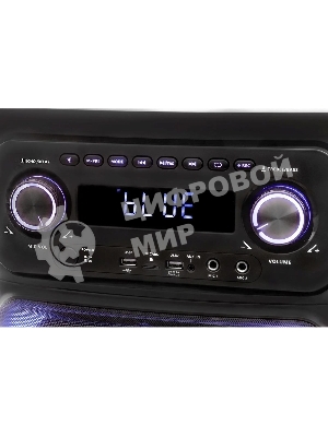 Минисистема Supra SMB-2050, 180Вт, FM USB BT SD, черный