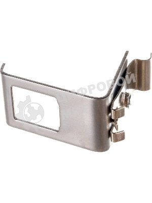 Рамка на DIN-рейку для установки модуля типа Keystone, металлическая Lanmaster