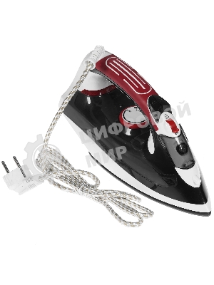 Утюг Atlanta ATH-5493 черный/белый/красный, 2000 Вт, 32 г/мин, 86 г/мин, 200 мл