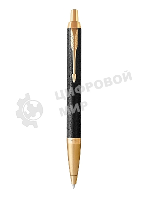 Ручка шариковая Parker IM Premium K323 (CW1931667) Black GT, M, синие чернила, подарочная коробка