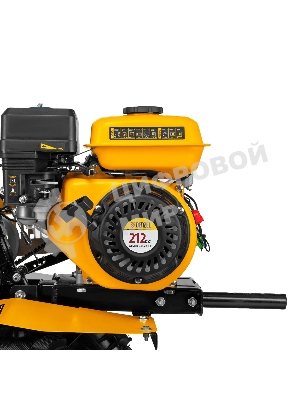 Мотоблок Denzel DPT-270S, 7 л.с., ремен.сцеп, фрез 3х4, ШОМ, передачи 2В/1Н