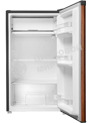 Холодильник Maunfeld MFF83WD дерево/черный мат. однокамерный 85л