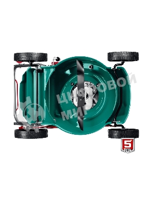 Газонокосилка Зубр 410 мм 3.5 л.с бензиновая