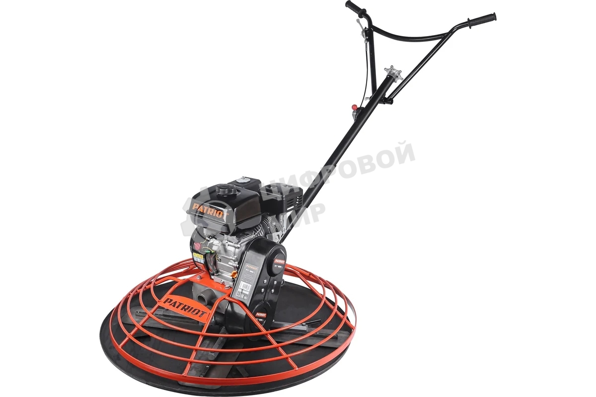 Машина затирочная по бетону PATRIOT PCT 1000L (бензиновая) (1+1) 3.6 л, 1.4 л/ч, диаметр диска 980 мм