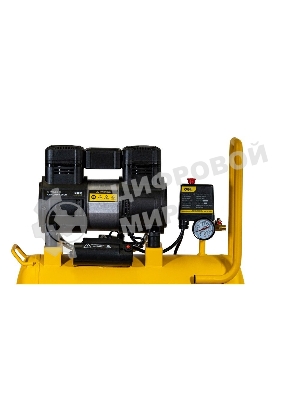 Компрессор воздушный безмаслянный Deli DL-WKY25-E1 (мощность 1,2кВт, 25л, 80л/мин, 7атм, 2800об/мин)