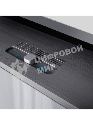 Холодильник Maunfeld MFF192NFB01 Inverter черный стекло трехкамерный 334/184л морозилка снизу, No Frost, Side by Side