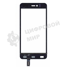 Сенсорное стекло (тачскрин) для Fly IQ YZ-CTP467(GN C620)-FPC, черное