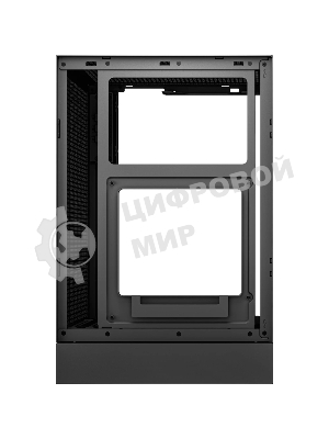Компьютерный корпус Deepcool CH170 DIGITAL черный без БП mini-ITX 1x120мм 1xUSB 2.0 1xUSB 3.0 audio bott PSU