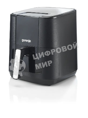 Аэрогриль Gorenje AF1350DWB черный, 1350 Вт, 5.4 л, сенсор, 8 программ