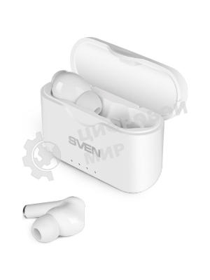 Наушники TWS Sven E-701BT белый, внутриканальные, Bluetooth, сенсорное управление, до 4 ч