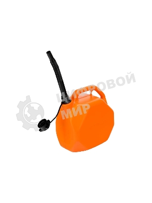 Канистра для ГСМ Stels пластиковая, со скошенными углами, 10 литров