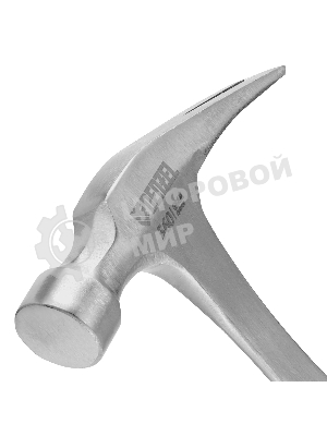 Молоток-гвоздодер Denzel 560 г, цельнометаллический, двухкомпонентная рукоятка