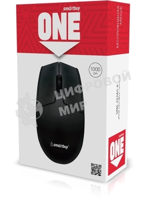 Мышь беспроводная SMARTBUY (SBM-203AG-K) ONE 203AG-K черный