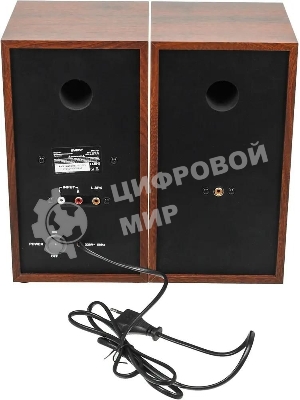 Акустическая система SVEN SPS-702 2.0 коричневый/орех 40Вт