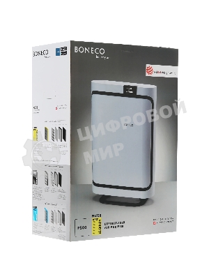 Очиститель воздуха Boneco P500 белый/черный, 30 Вт, 28 м², HEPA-фильтр, угольный фильтр