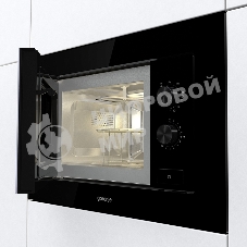 Микроволновая печь Gorenje BM201EG1BG 20 л, 800 Вт, черный (встраиваемая)